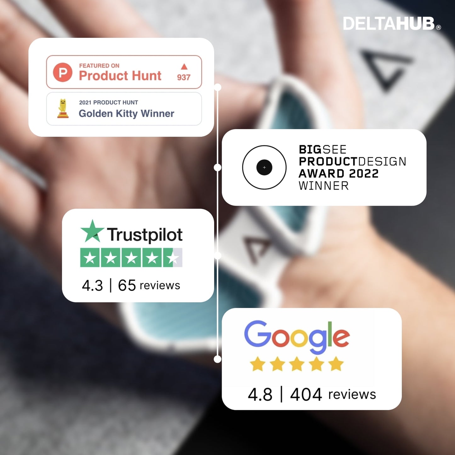 Carpio 2.0 - Left-Handed Truly Ergonomic Wrist Rest for Mouse, Carpal Tunnel Support, Pain Relief, Anti-Fatigue, Easy Glide, Sleek, Office Computer, Laptop, Gaming - Large, White - Serious Techies