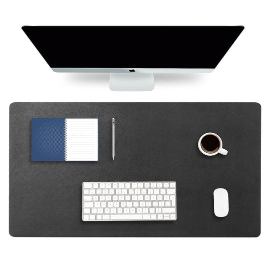 Leather Desk Mat - Medium 23.6 X 13.8 Inches - Serious Techies