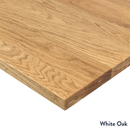 Desky - Zero Hardwood L-Shape Office Desk - Pheasant wood / 60 X 30 X 62 X 20 Inches / Gray - Serious Techies
