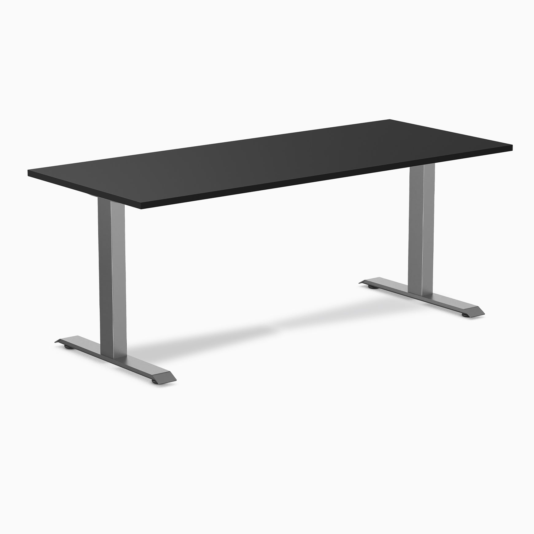 Desky - Zero Laminate Office Desk - Black / Large 70.9 X 29.5 Inches / Matte Black - Serious Techies