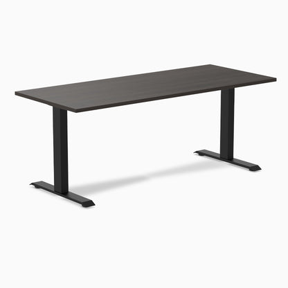 Desky - Zero Laminate Office Desk - Black / Large 70.9 X 29.5 Inches / Matte Black - Serious Techies