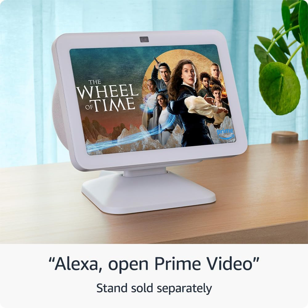 Amazon - Echo Show 8 (Newest Model), with Spatial Audio, Smart Home Hub, and Alexa, Charcoal - Serious Techies