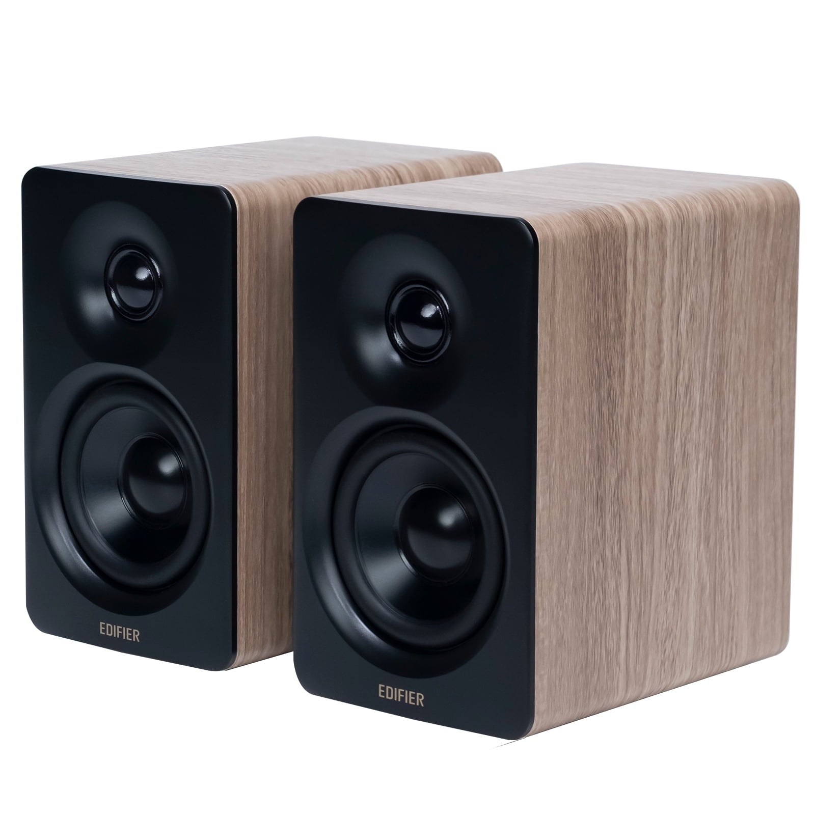 Edifier - Bookshelf Speakers, 66W RMS Desktop Speakers, Hi-Res Audio & Hi-Res Wireless Audio Computer Speakers - Black - Serious Techies