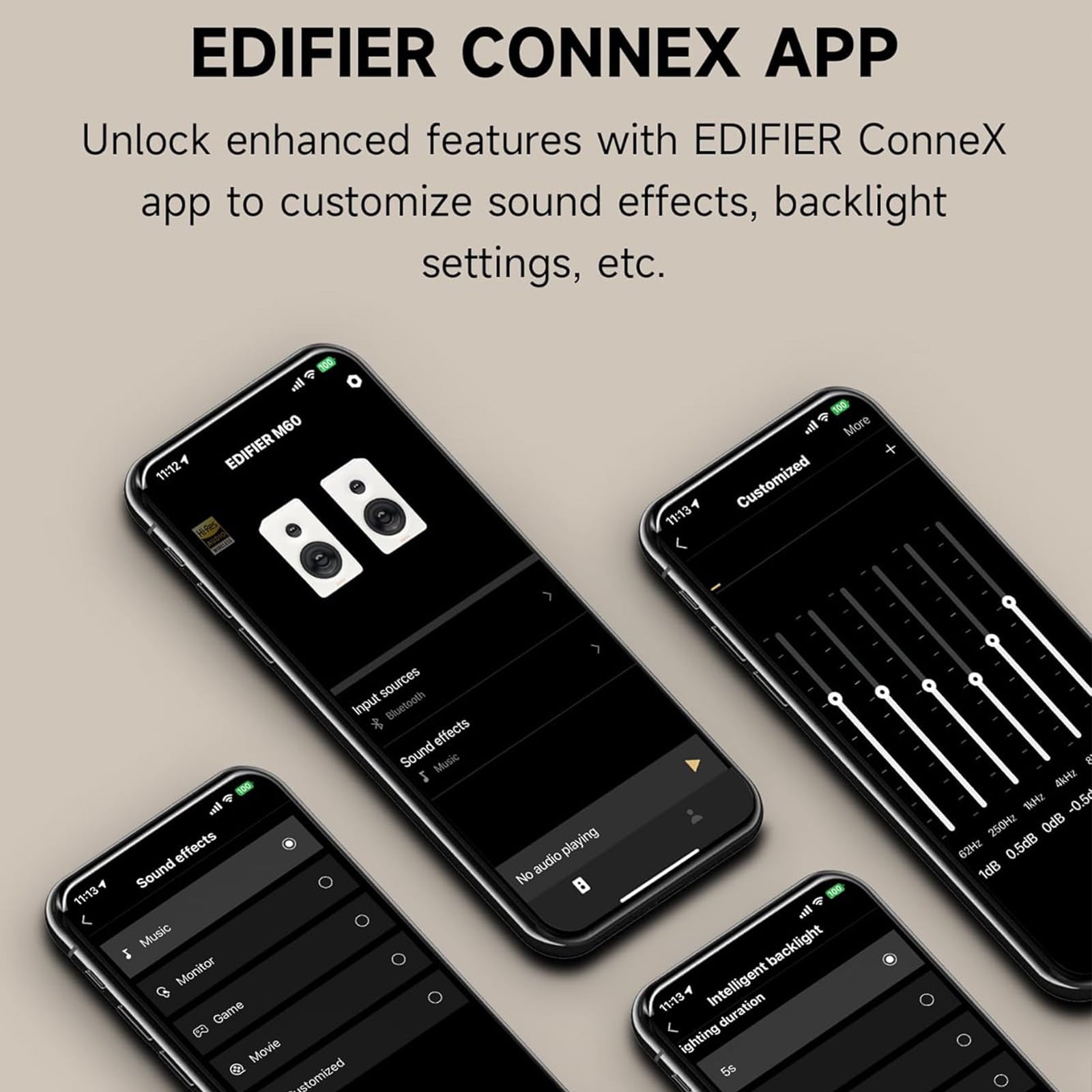 Edifier - Bookshelf Speakers, 66W RMS Desktop Speakers, Hi-Res Audio & Hi-Res Wireless Audio Computer Speakers - Black - Serious Techies