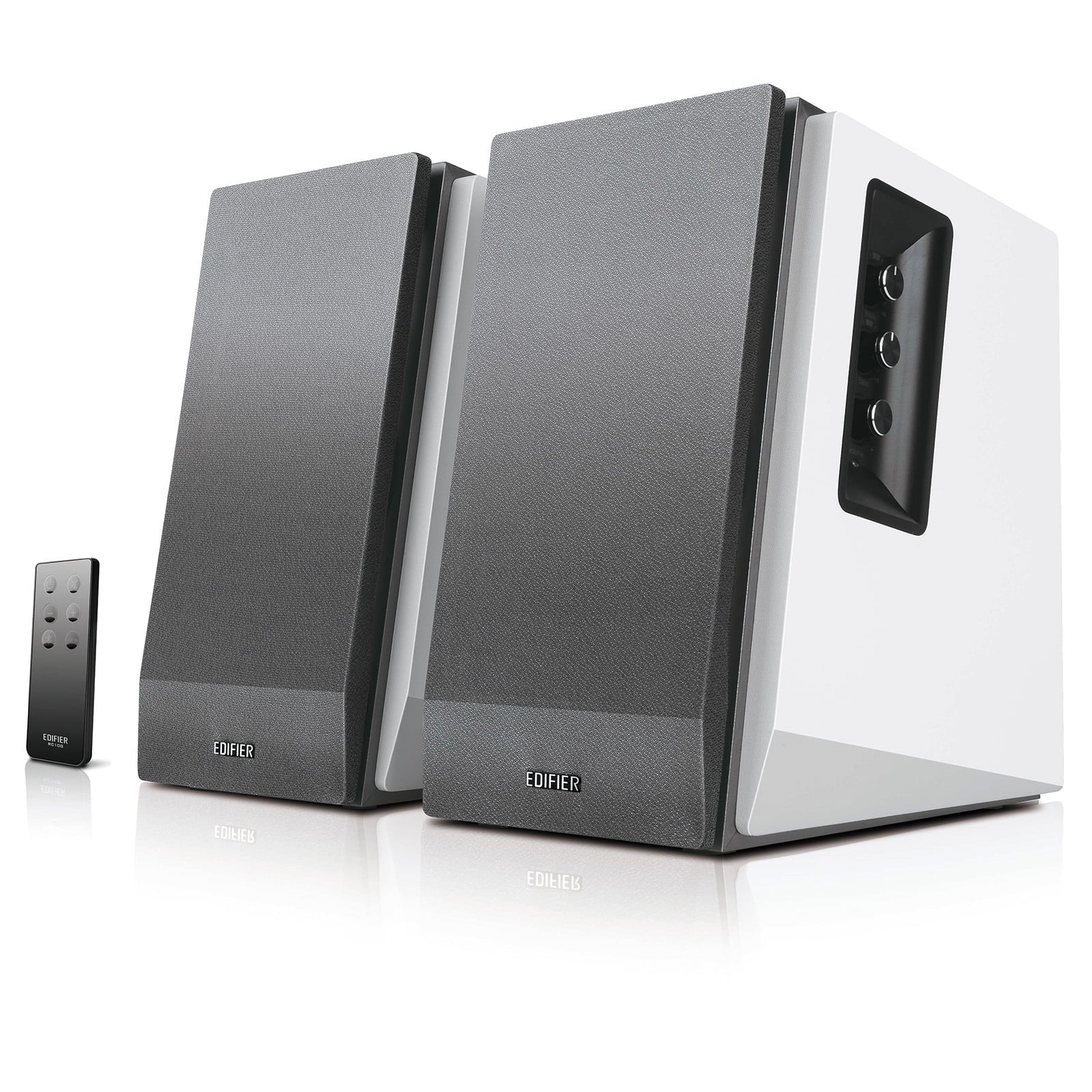 Edifier - R1700BT Bluetooth Bookshelf Speakers - Powered 2.0 Active Black Speakers - Serious Techies