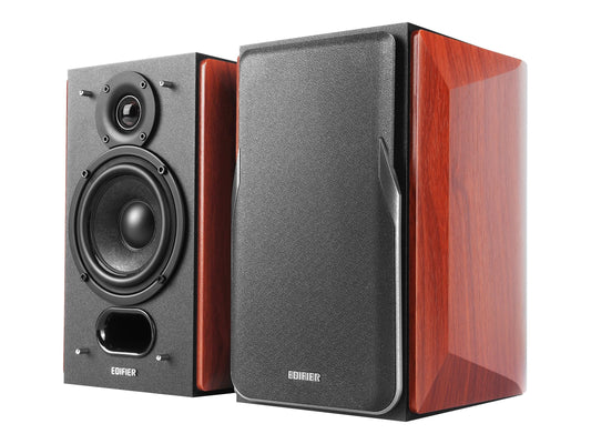 Edifier - P17 Passive Bookshelf Speakers - 2-Way Speakers with Built-In Wall-Mount Bracket - Serious Techies