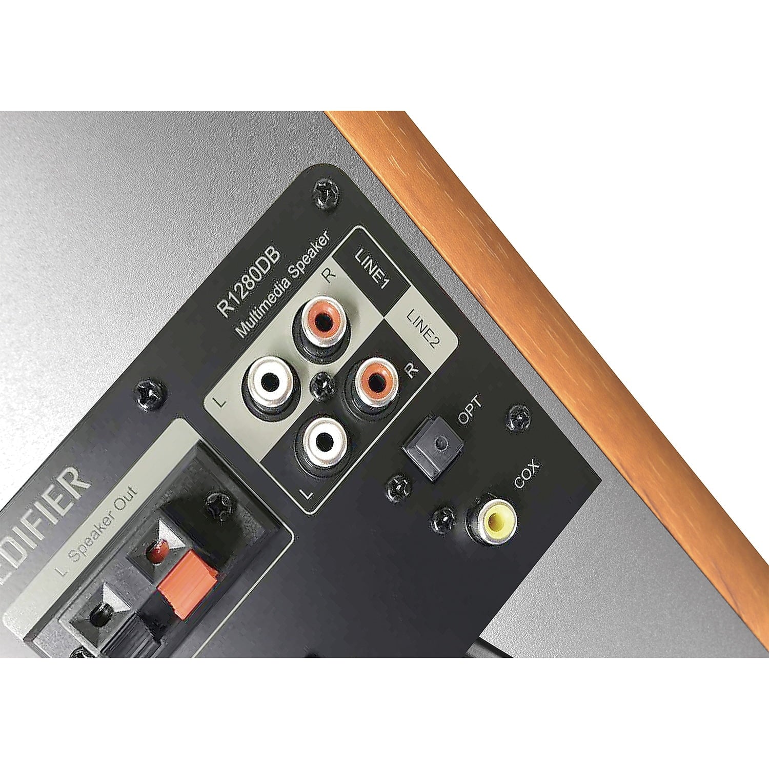 Edifier  - R1280T Powered Bookshelf Speakers - 2.0 Active near Field Monitors - Studio Monitor Speaker - Wooden Enclosure - 42 Watts RMS _ Serious Techies