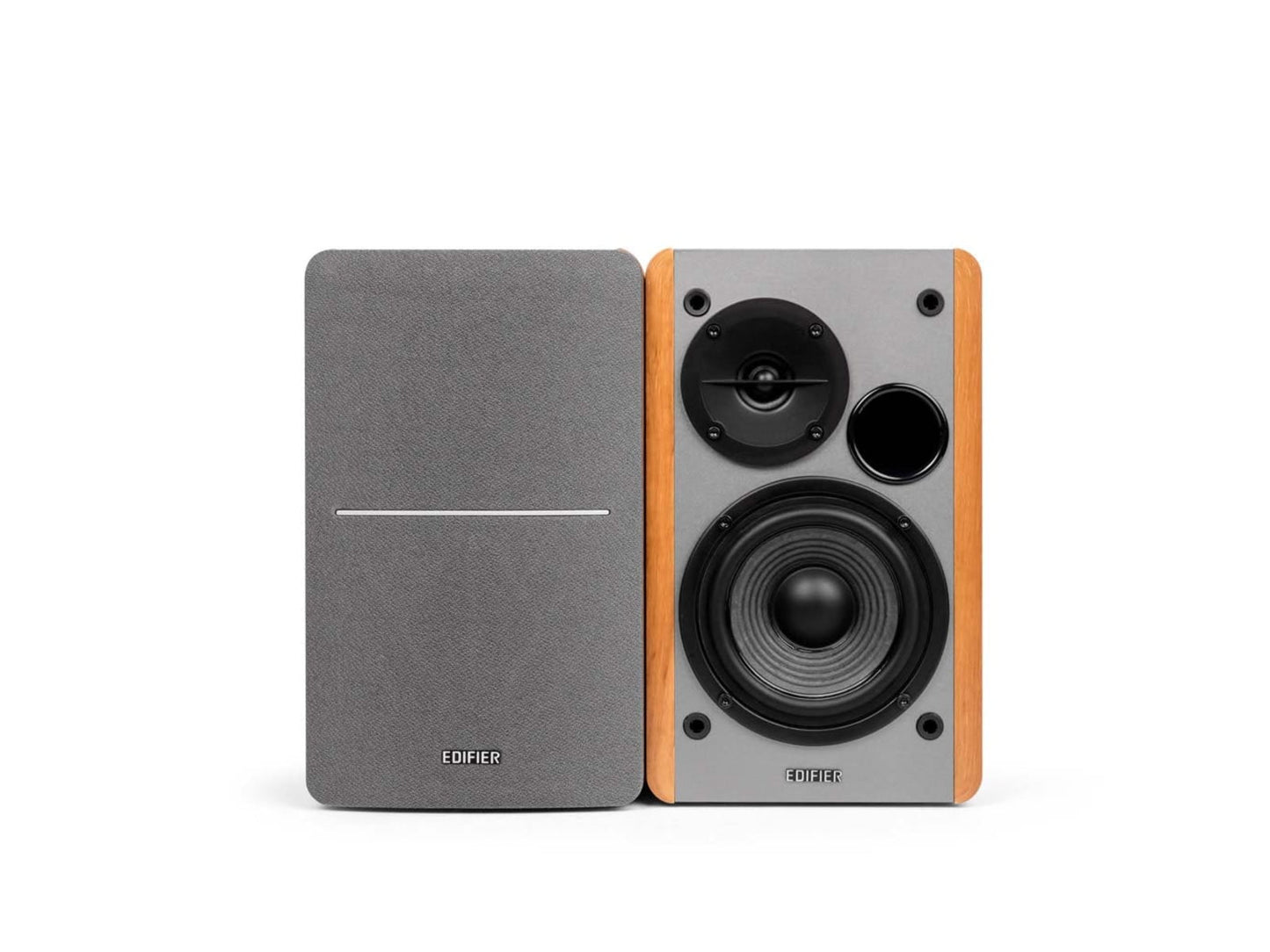 Edifier  - R1280T Powered Bookshelf Speakers - 2.0 Active near Field Monitors - Studio Monitor Speaker - Wooden Enclosure - 42 Watts RMS _ Serious Techies