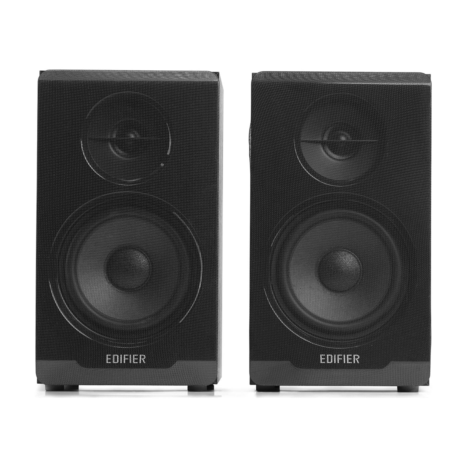 Edifier - R33BT Active Bluetooth Computer Speakers - 2.0 Bookshelf Speaker - Powered Studio Monitor, Black - Pair - Serious Techies