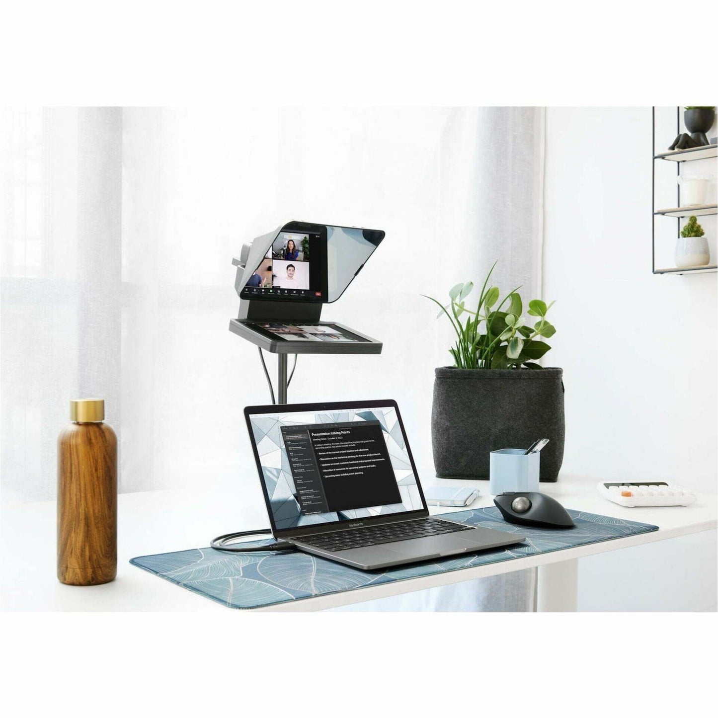 Elgato - Prompter with Display - 8.6" Height X 8.8" Width X 11.1" Depth - Serious Techies