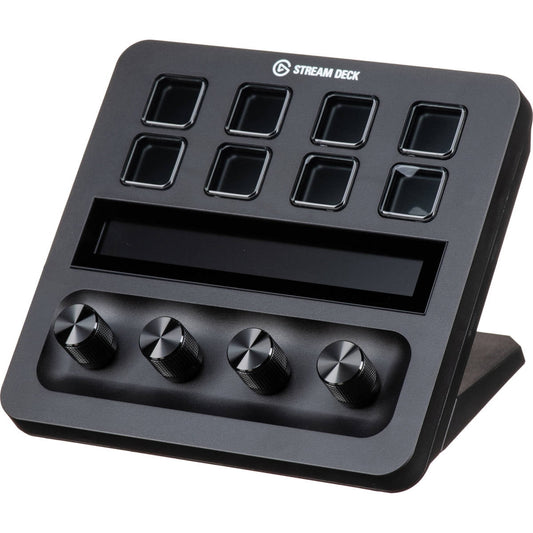 Elgato - Stream Deck+ Studio Controller with 8 Customizable LCD Keys, Black - Serious Techies