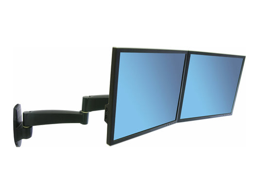 Ergotron - 45-231-200 200 Series Dual Monitor Arm - Serious Techies