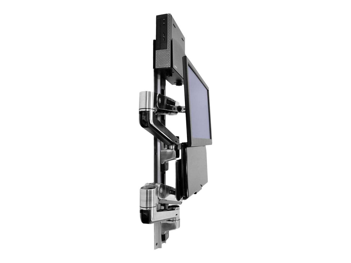 Ergotron - 45-359-026 LX Sit-Stand Wall Mount System - Serious Techies