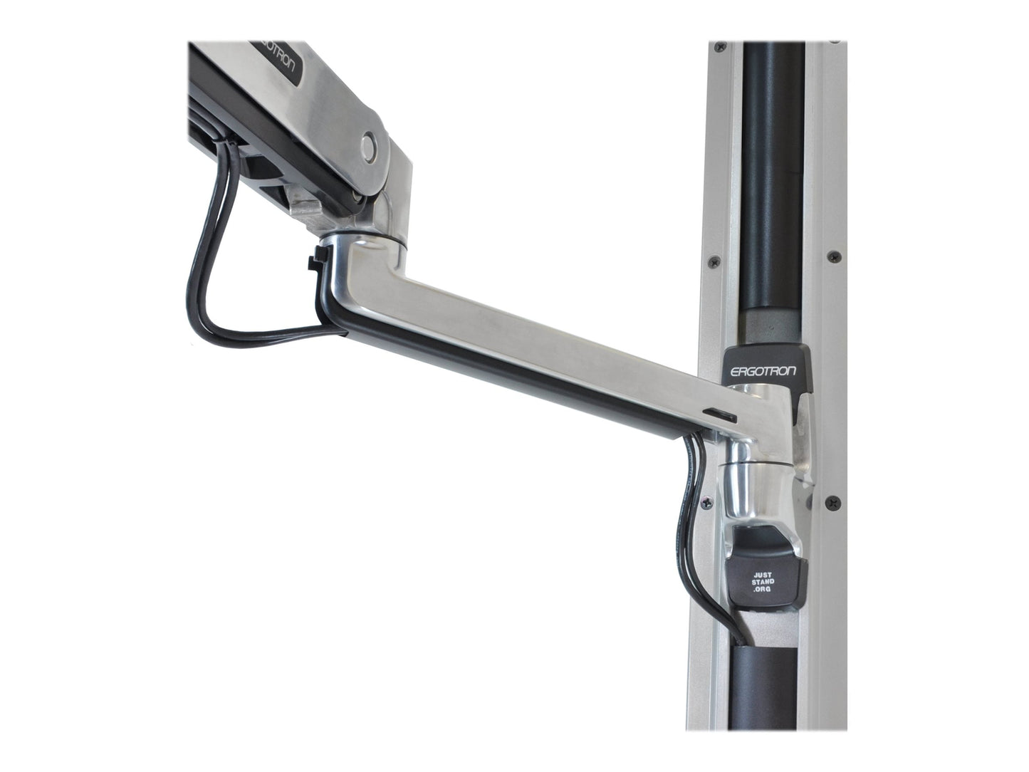 Ergotron - 45-359-026 LX Sit-Stand Wall Mount System - Serious Techies