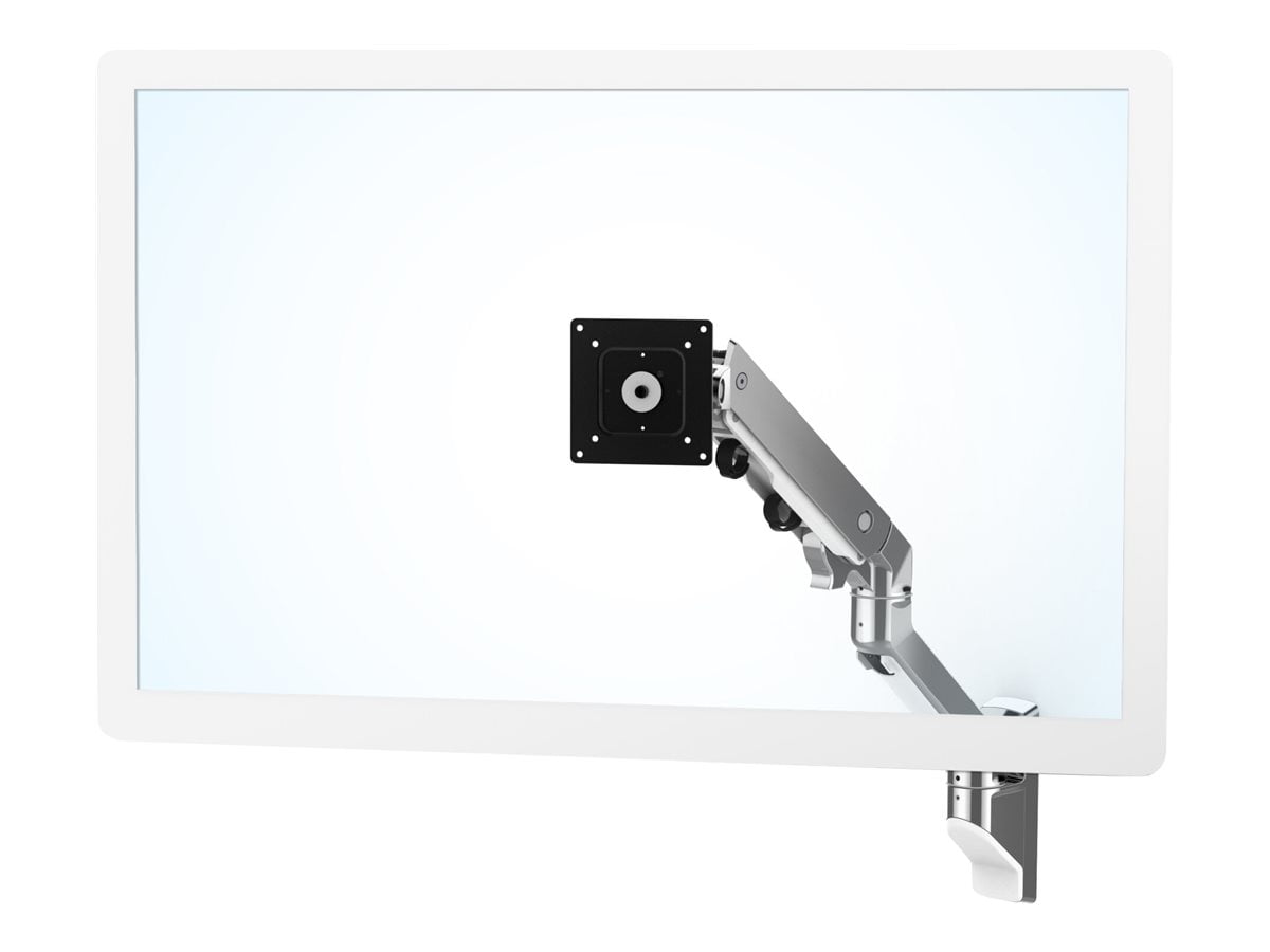 Ergotron - 45-478-026 HX Wall Monitor Arm for 42" Monitors (Polished Aluminum) - Serious Techies