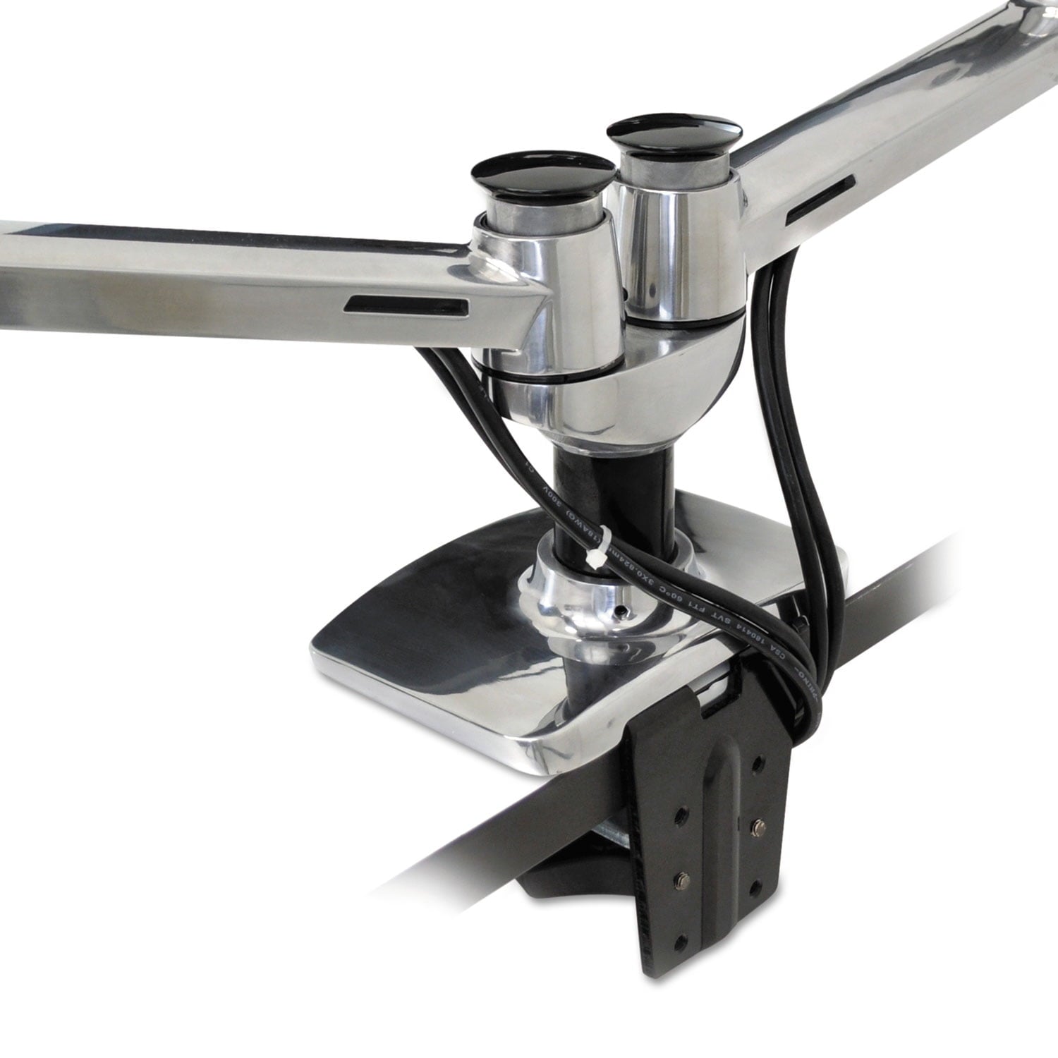Ergotron - ERG45245026, 45245026 LX Dual Side-By-Side Arm, 1 Each, Silver - Serious Techies