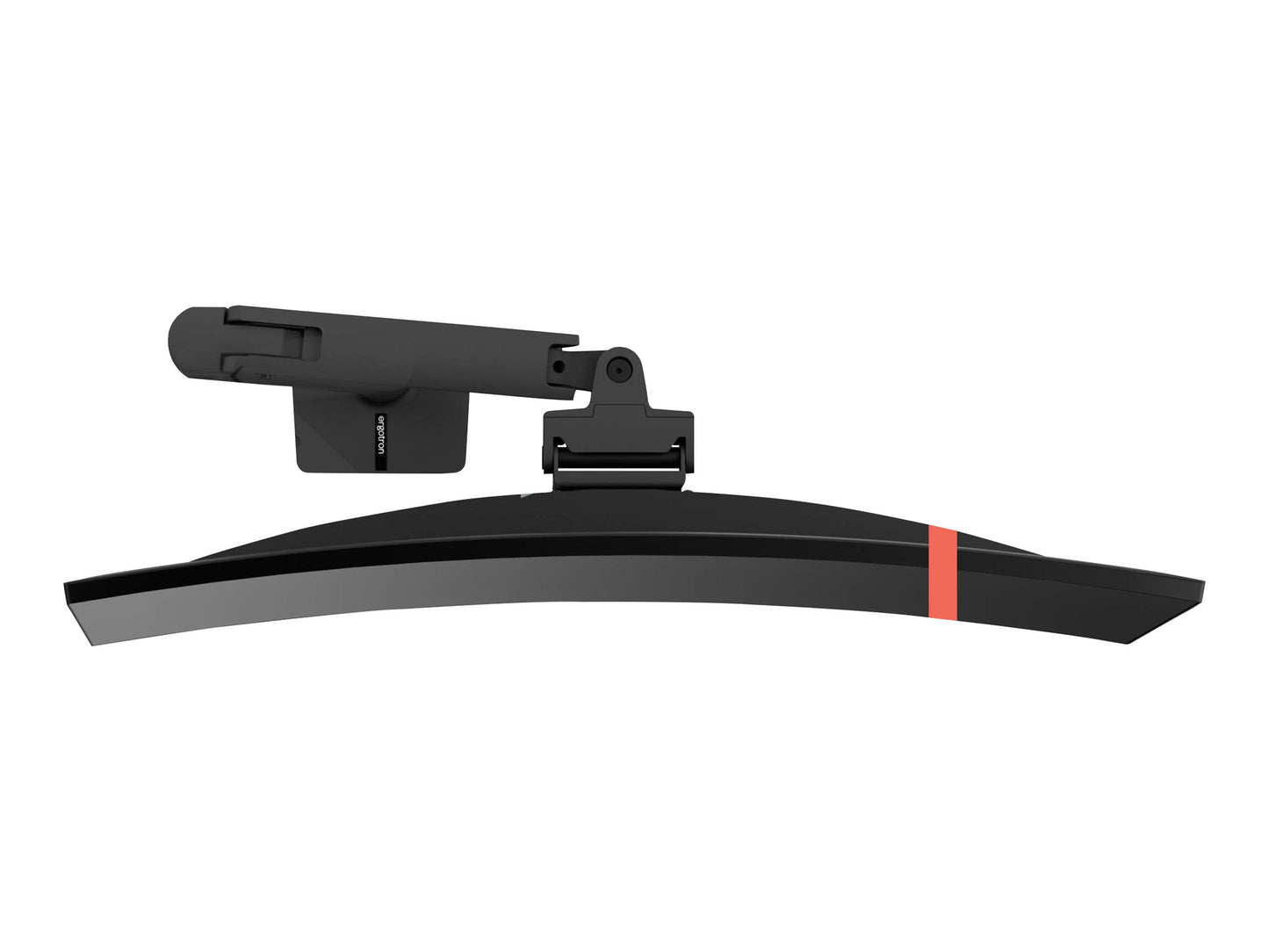 Ergotron - HX Ultrawide Monitor Arm Desk Mount Screens 20-42 Lbs Matte Black - Serious Techies
