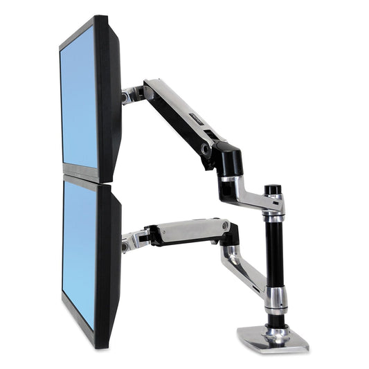 Ergotron - LX Dual Stacking Arm - Serious Techies