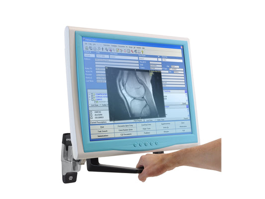 Ergotron - Mounting Adapter for Flat Panel Display Black - Serious Techies