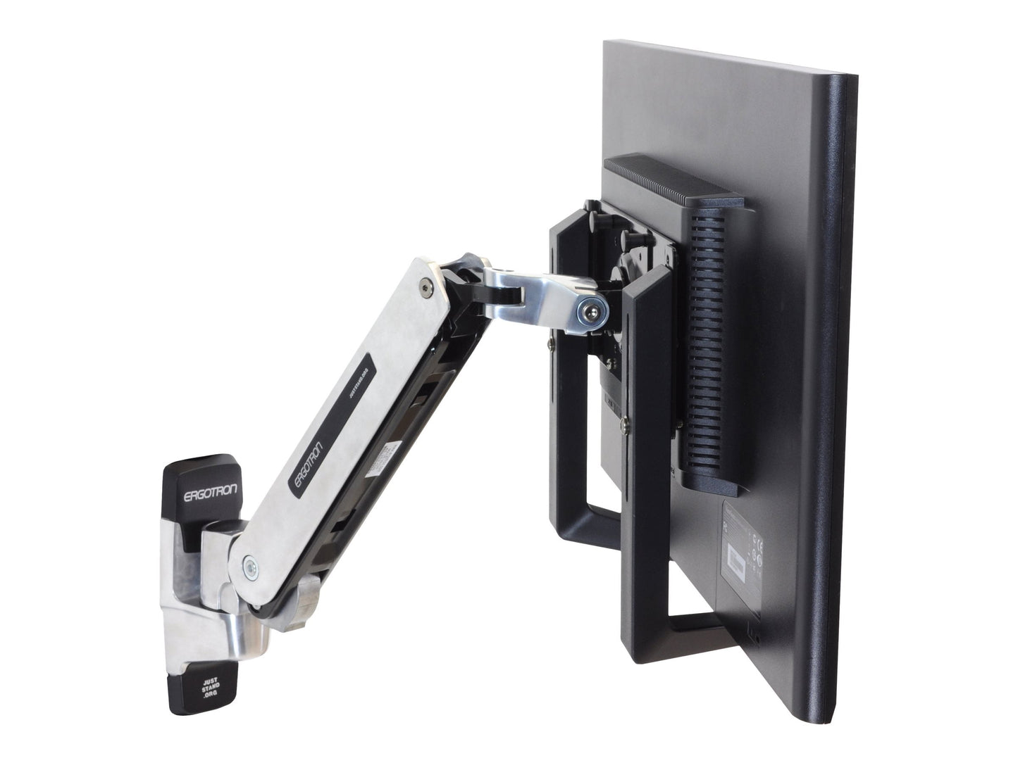 Ergotron - Mounting Adapter for Flat Panel Display Black - Serious Techies