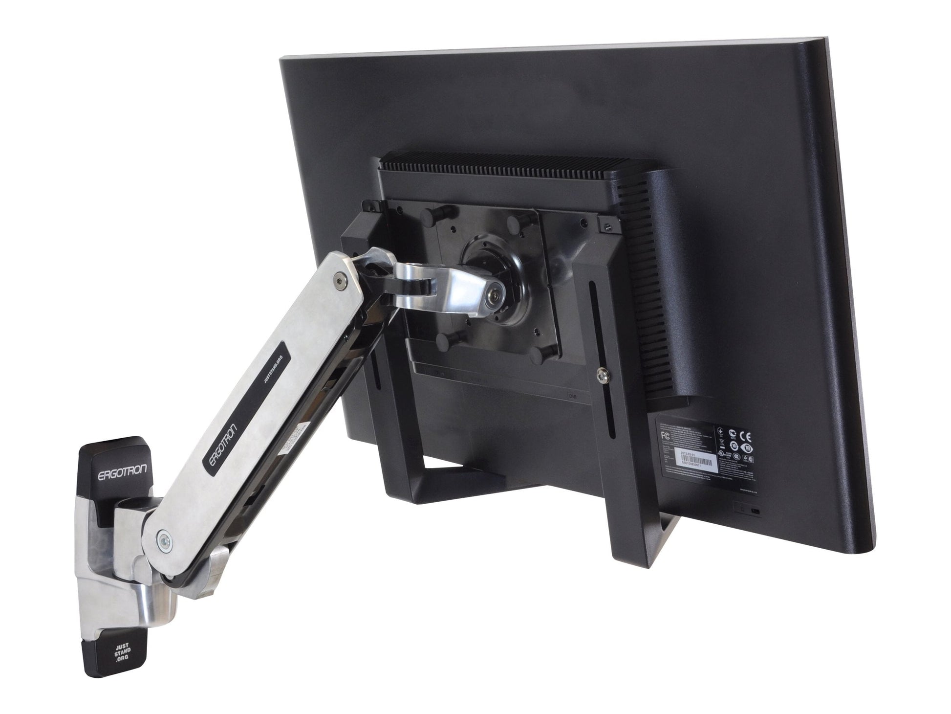 Ergotron - Mounting Adapter for Flat Panel Display Black - Serious Techies