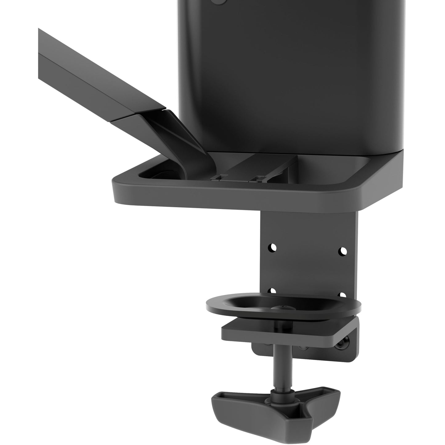 Ergotron - TRACE Desk Mount for Monitor, LCD Display - Matte Black (45-630-224) - Serious Techies