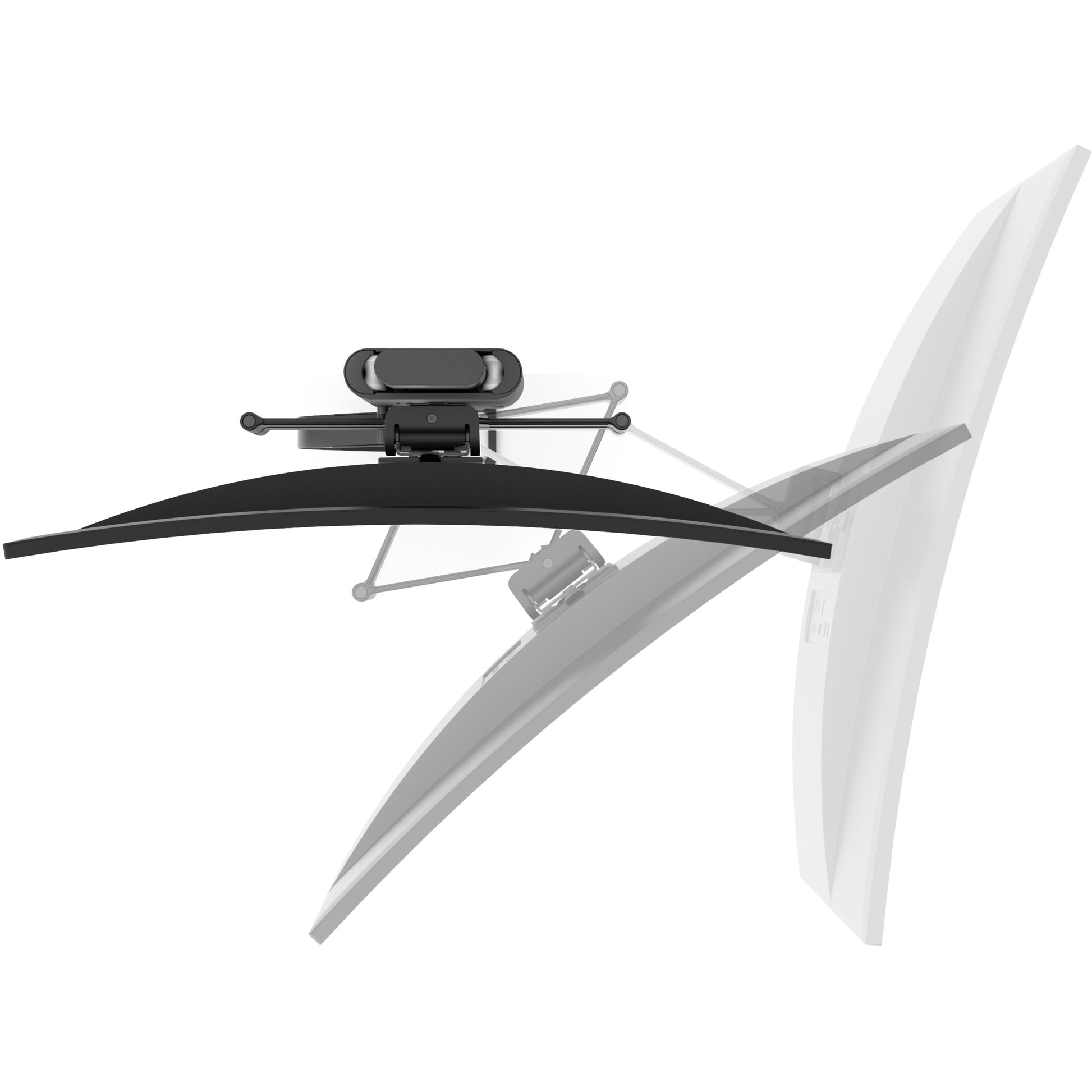 Ergotron - TRACE Desk Mount for Monitor, LCD Display - Matte Black (45-630-224) - Serious Techies