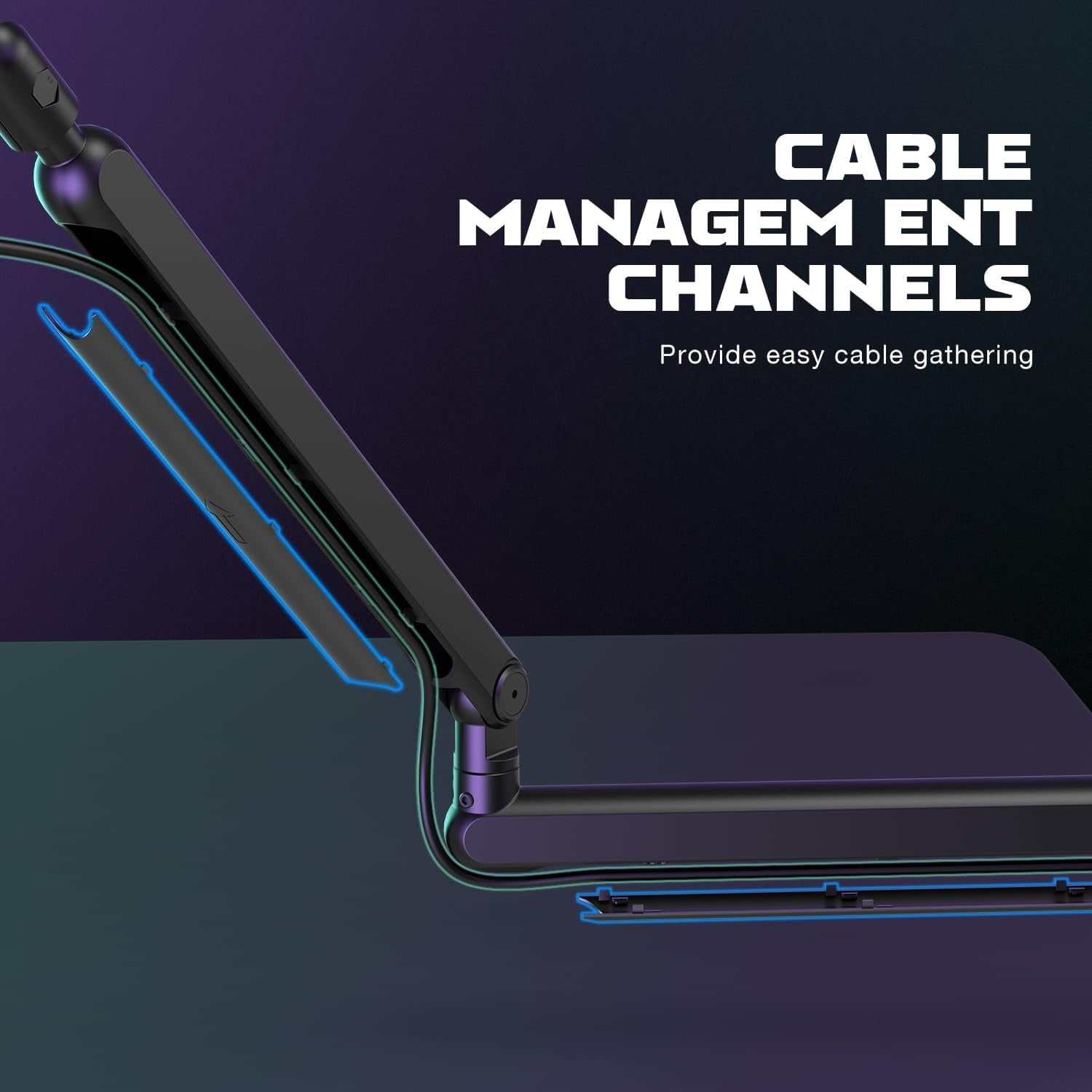 FIFINE - BM88 Low Profile Microphone Boom Arm Stand, Heavy Duty Desk Mic Arm, 29In Adjustable Length with Cable Management, Mount & Adapter for Podcast, Streaming, Gaming - Serious Techies