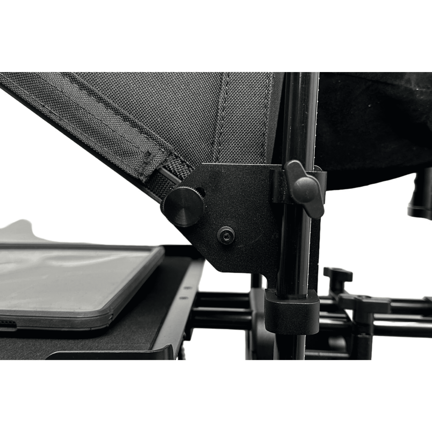 Glide Gear - TMP 1000 Professional Video Camera Tablet Teleprompter, Black - Serious Techies