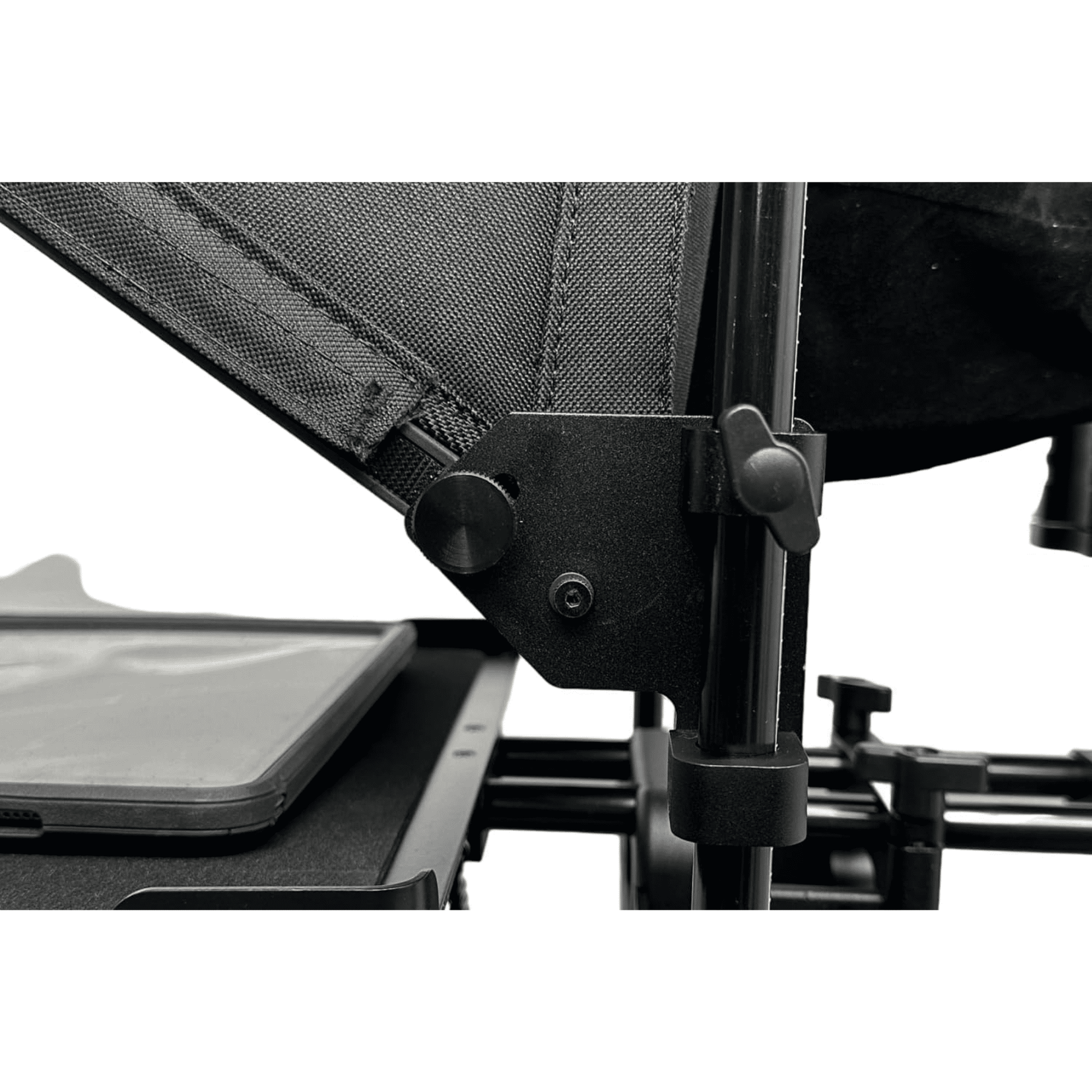 Glide Gear - TMP 1000 Professional Video Camera Tablet Teleprompter, Black - Serious Techies