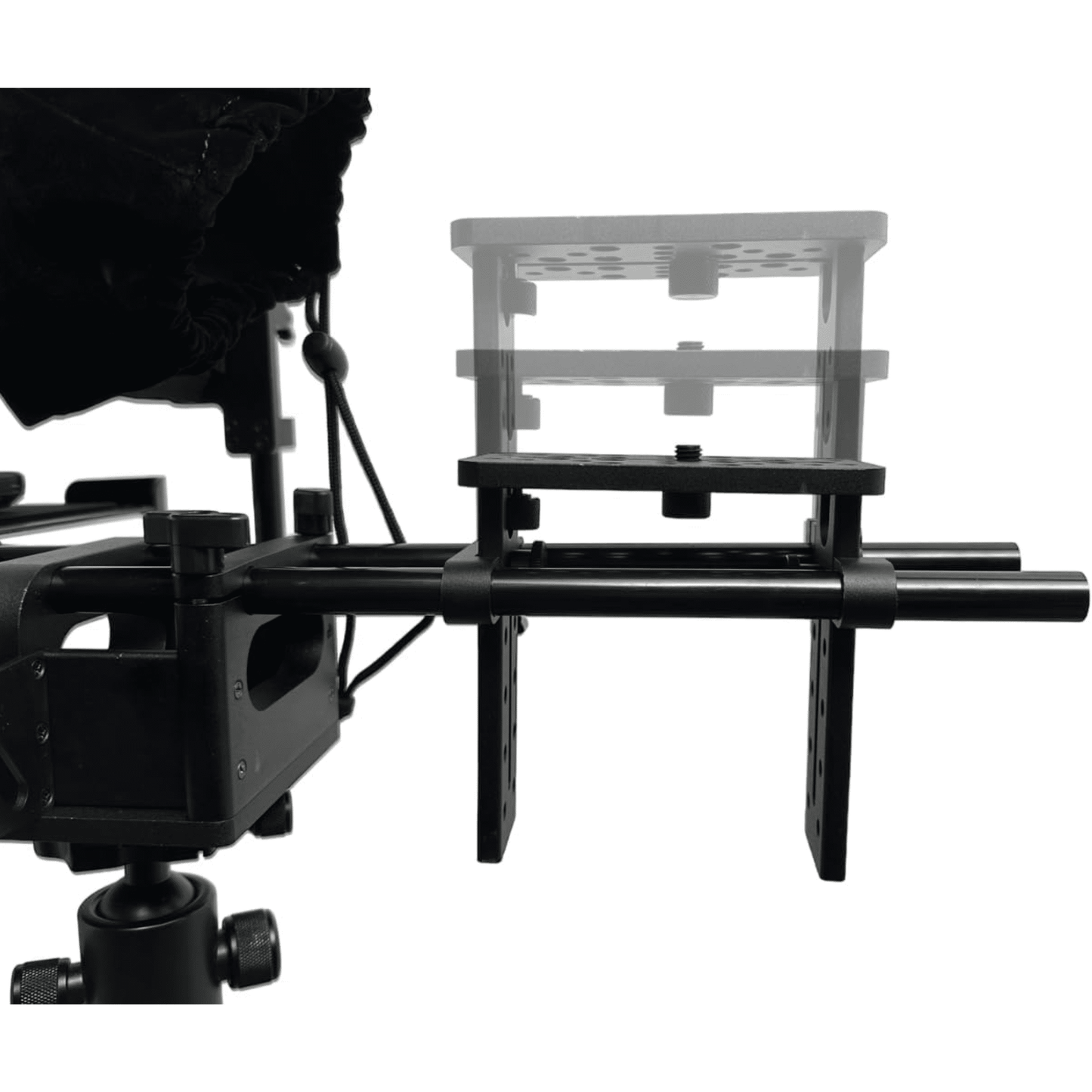 Glide Gear - TMP 1000 Professional Video Camera Tablet Teleprompter, Black - Serious Techies