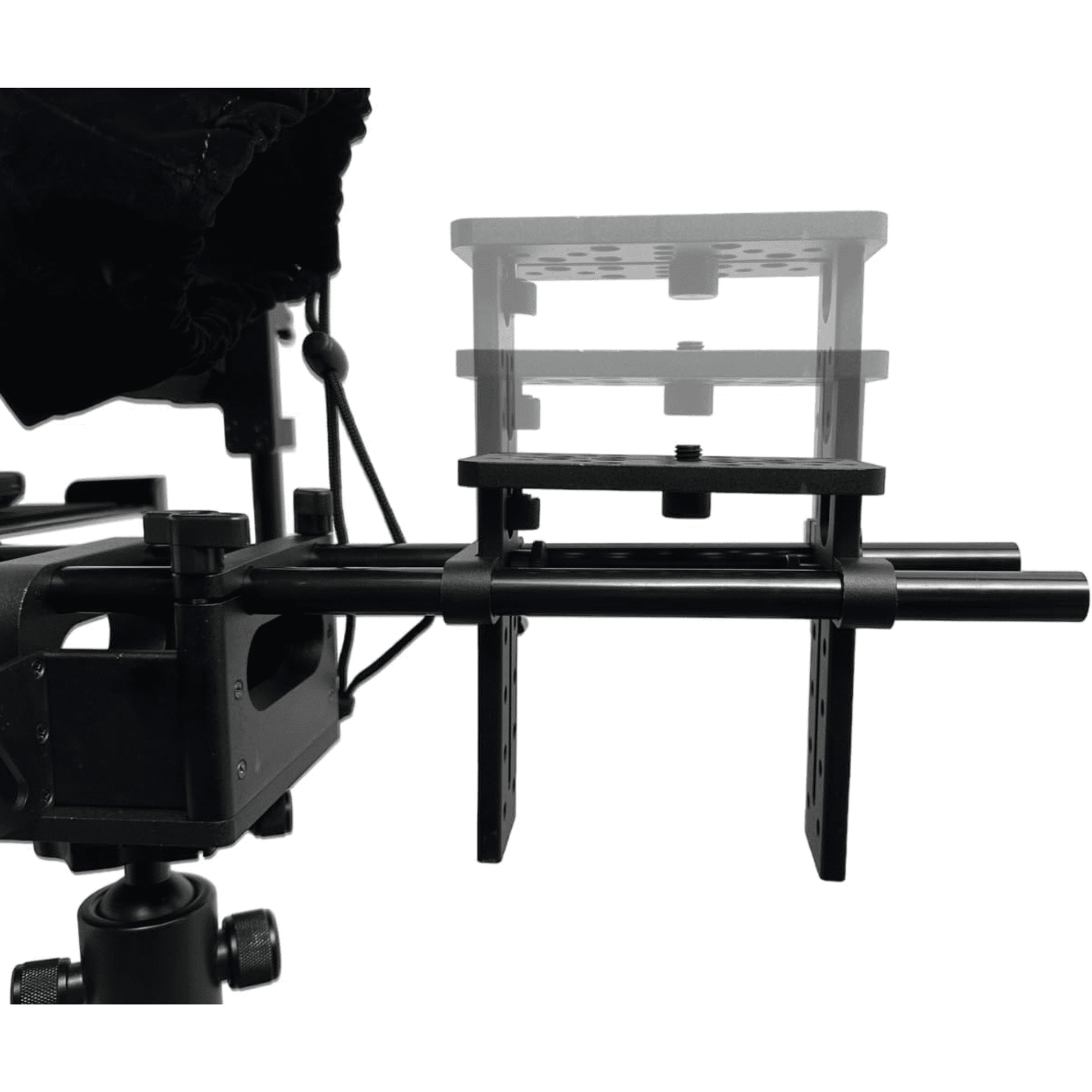 Glide Gear - TMP 1000 Professional Video Camera Tablet Teleprompter, Black - Serious Techies