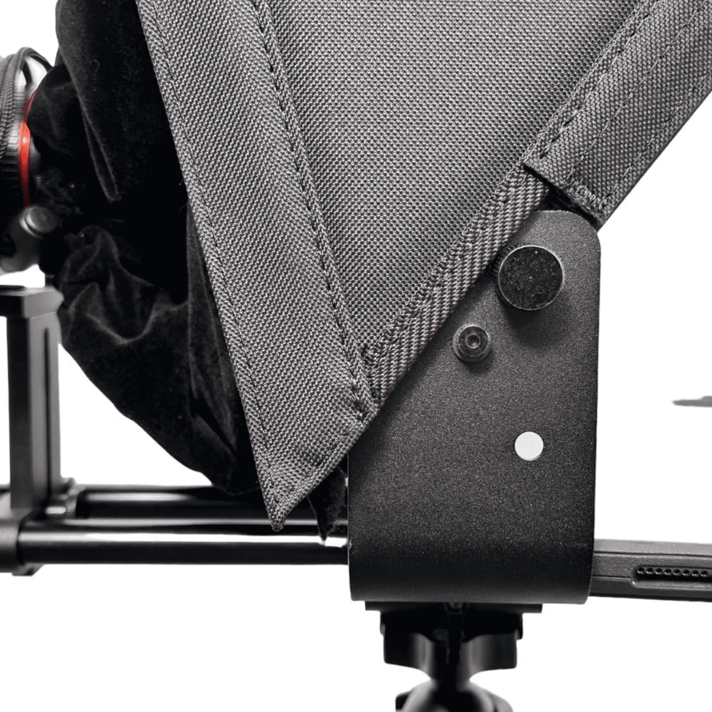 Glide Gear - TMP 500 Universal Video Camera Tripod Teleprompter with Carry Case - Serious Techies