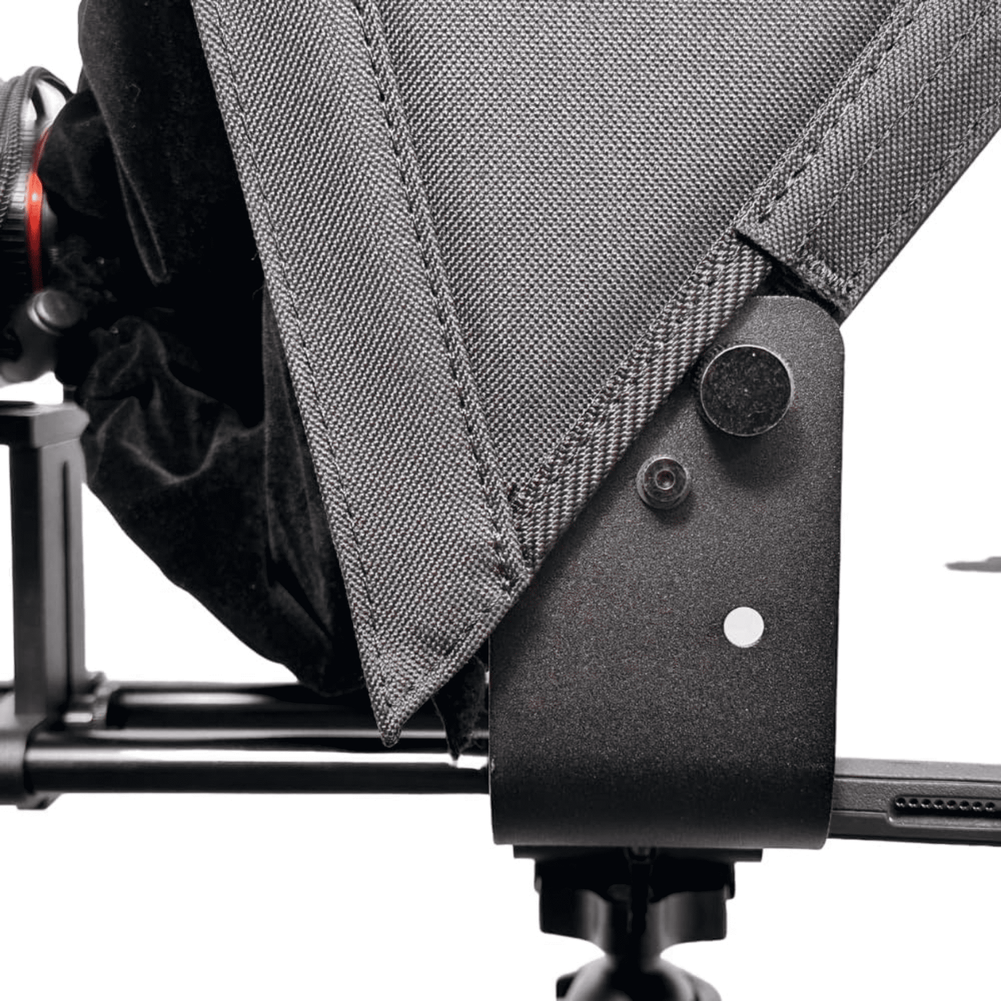 Glide Gear - TMP 500 Universal Video Camera Tripod Teleprompter with Carry Case - Serious Techies