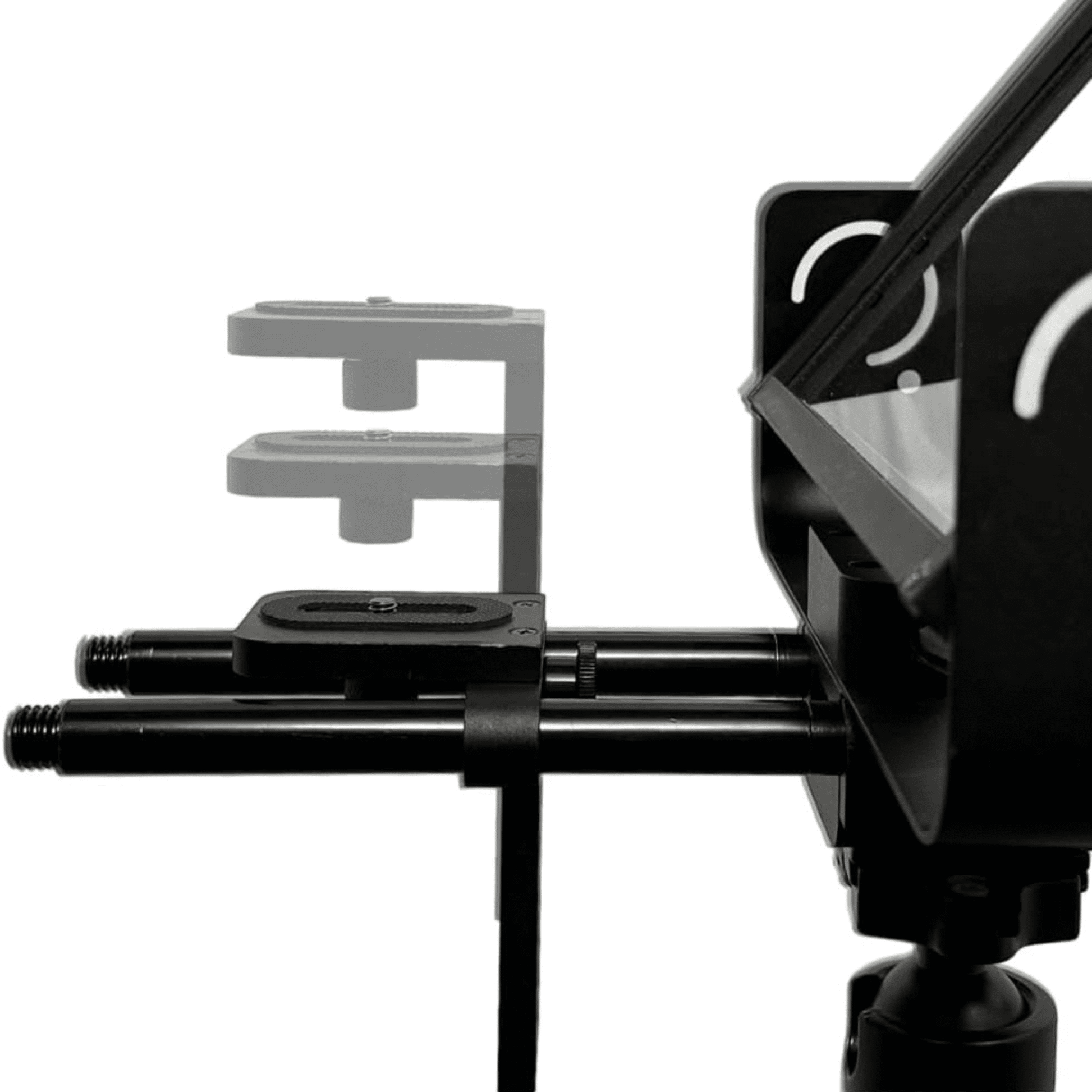 Glide Gear - TMP 500 Universal Video Camera Tripod Teleprompter with Carry Case - Serious Techies