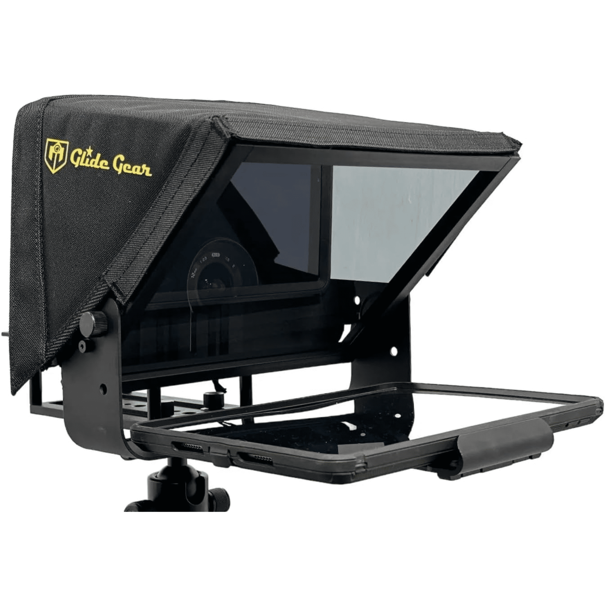 Glide Gear - TMP100 Adjustable Teleprompter Beam Splitter 70/30 Glass, 10" X 8" - Serious Techies