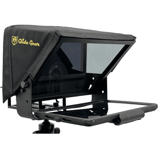 Glide Gear - TMP100 Adjustable Teleprompter Beam Splitter 70/30 Glass, 10" X 8" - Serious Techies