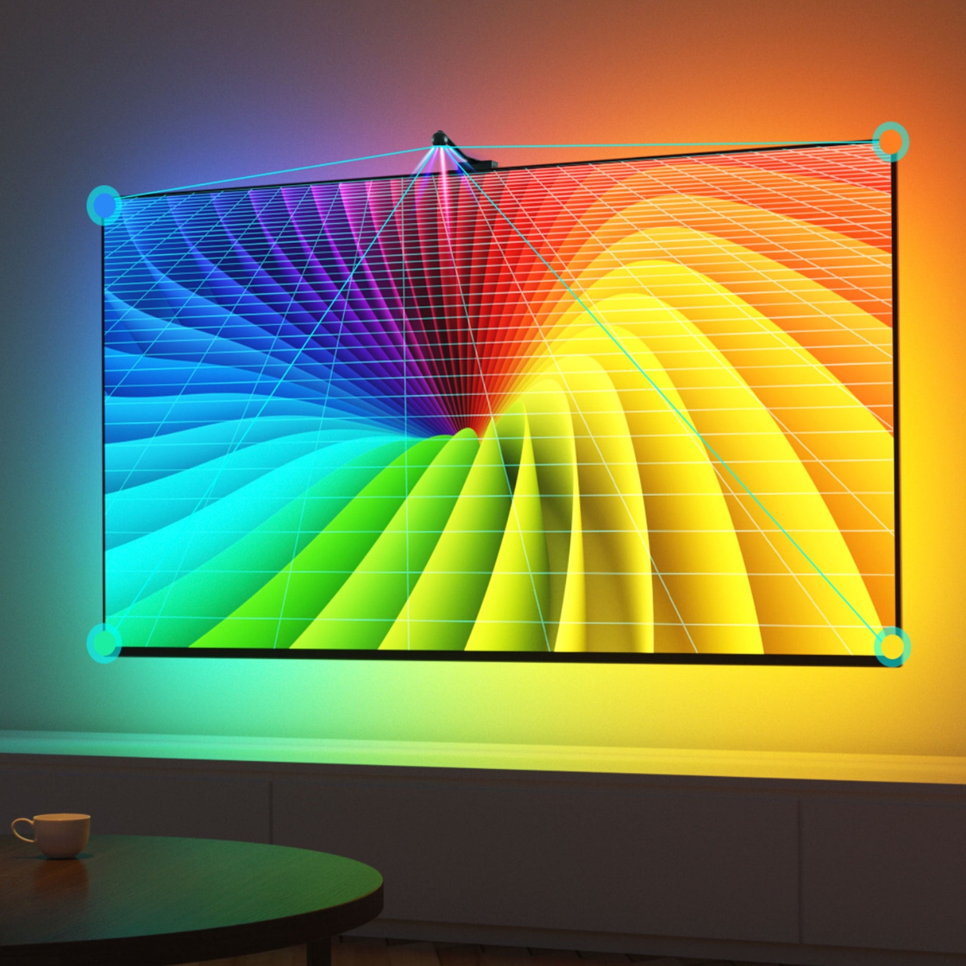Govee - Netflix Dreamview T3S Smart TV Backlight (11.8Ft) for 55-65 Inch Tvs, Voice Control, Smart Camera - Serious Techies
