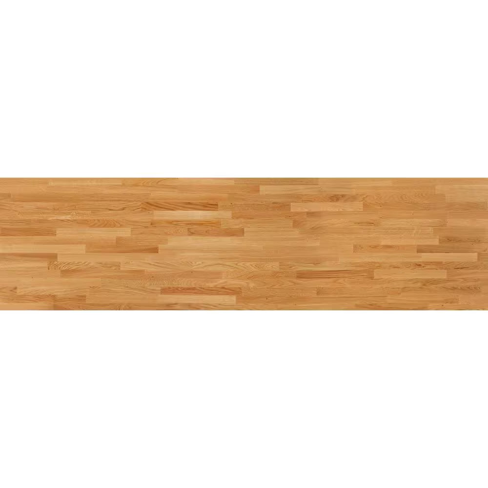 Hampton Bay - 6 Ft. L X 39 In. D Finished Engineered Oak Butcher Block Countertop Island with Standard Edge - Serious Techies