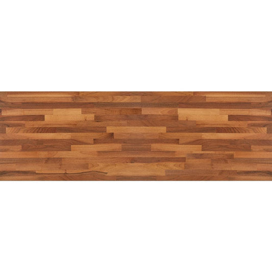 Hampton Bay - 6 Ft. L X 39 In. D Finished Engineered Walnut Butcher Block Countertop Island with Standard Edge - Serious Techies