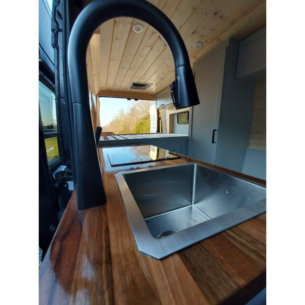 HARDWOOD REFLECTIONS - 6 Ft. L X 25 In. D Unfinished Walnut Solid Wood Butcher Block Countertop with Square Edge - Serious Techies