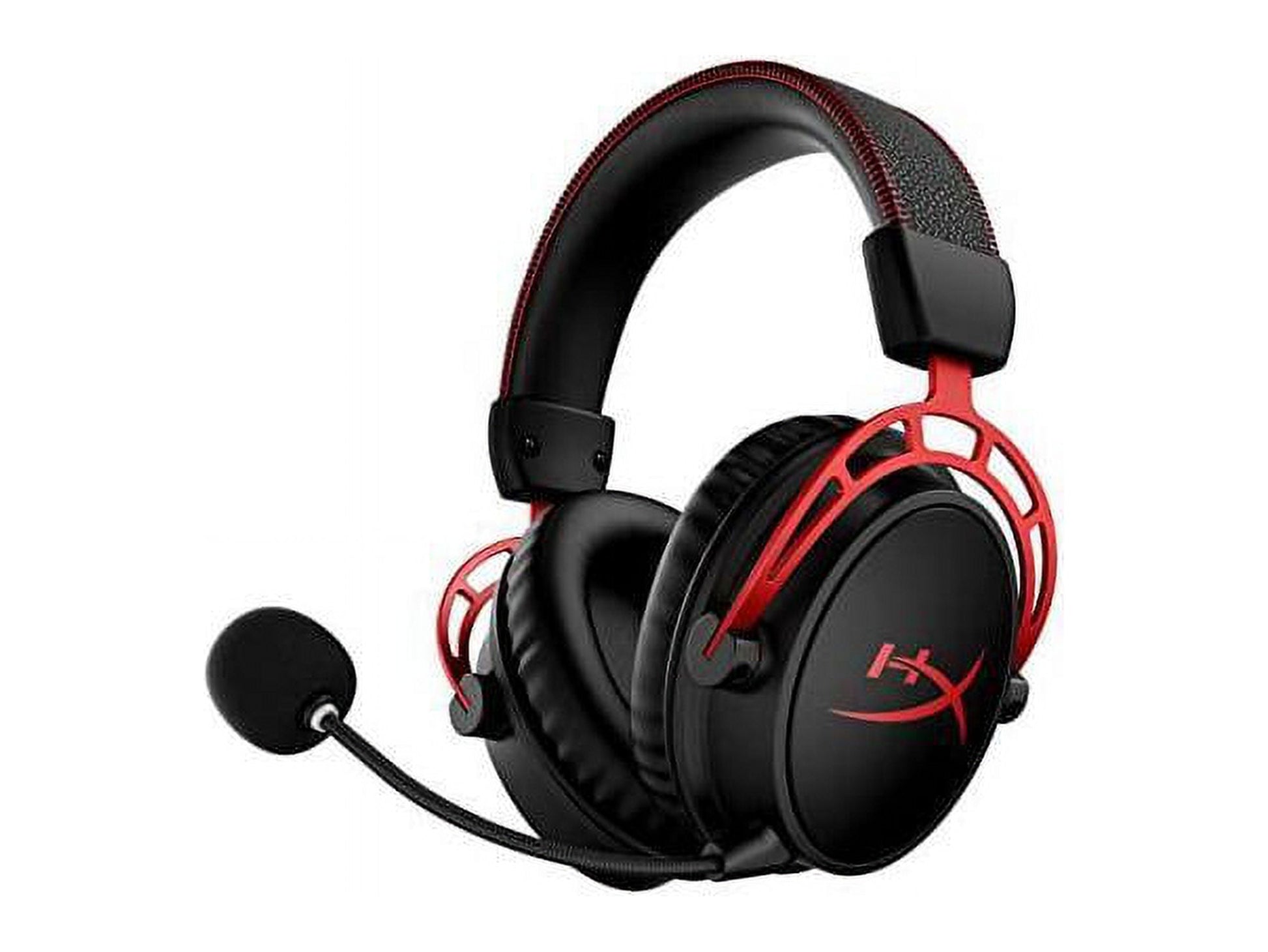 HyperX - Cloud Alpha Wireless Over-Ear Gaming Headset, Red - Serious Techies