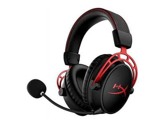 HyperX - Cloud Alpha Wireless Over-Ear Gaming Headset, Red - Serious Techies
