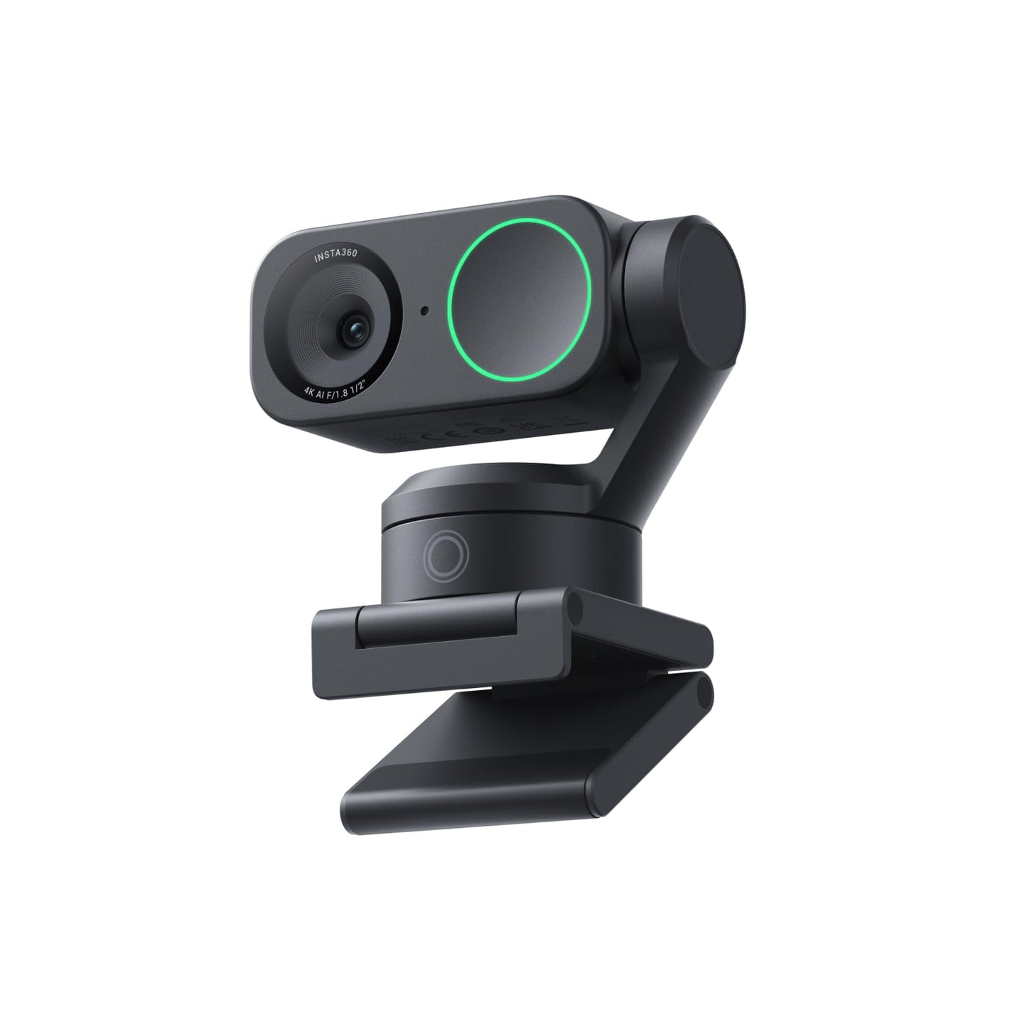Insta360 - Link 2 - PTZ 4K Webcam for Pc/Mac, 1/2" Sensor, AI Tracking, HDR, AI Noise-Canceling Mic, Gesture Control for Streaming, Video Calls, Gaming, Works with Zoom, Teams, Twitch & More - Serious Techies