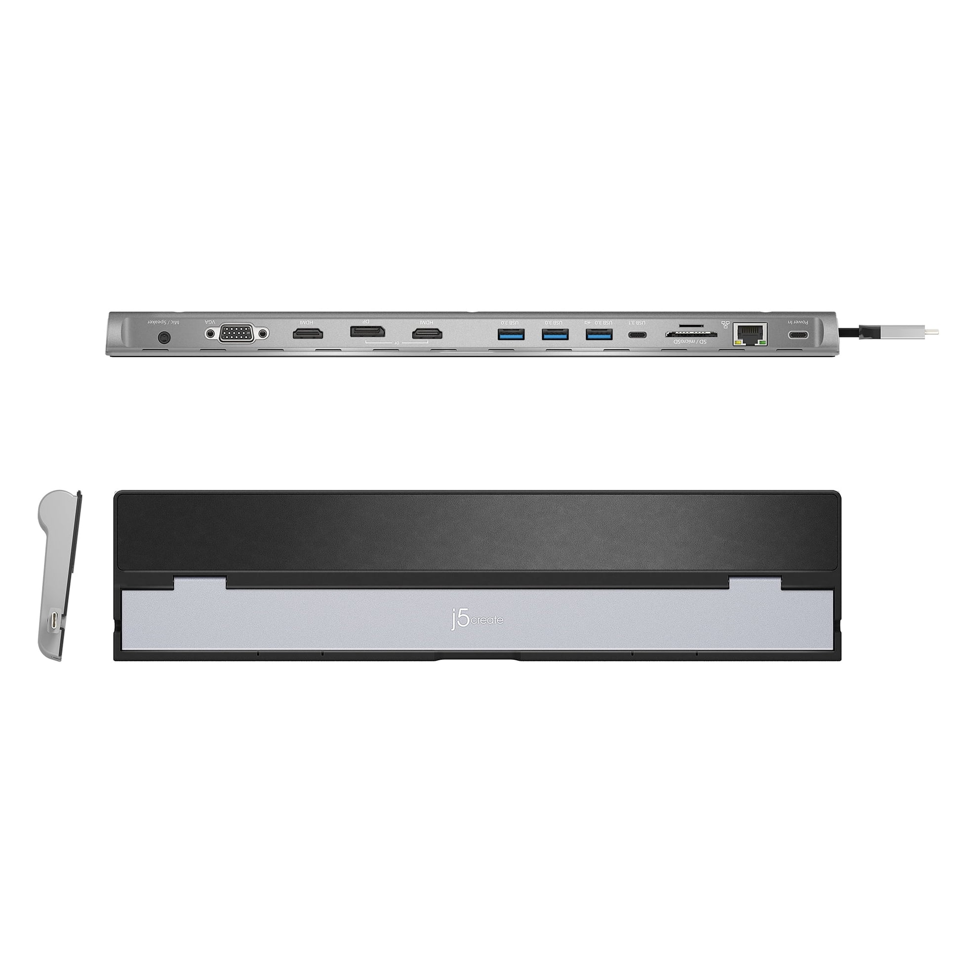 j5create - USB-C Triple Display Docking Station, JCD543 - Serious Techies