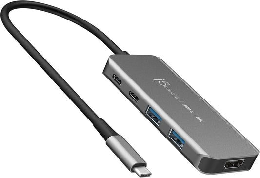 j5create - USB4 8K60 Slim Multi-Hub JCH453 - Serious Techies