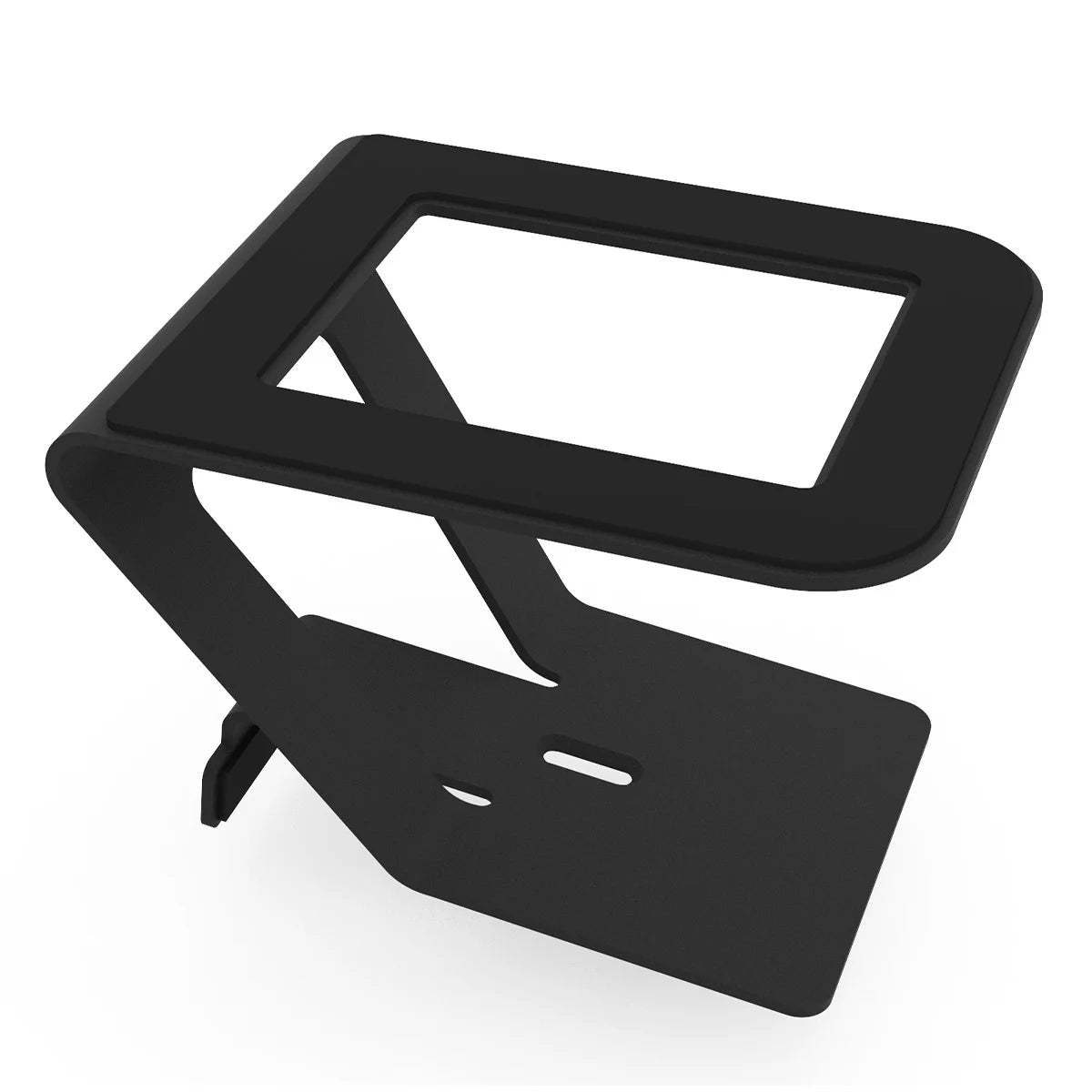 Kanto - SE6 Elevated Desktop Speaker Stands for Large Speakers - Pair (Black) - Serious Techies