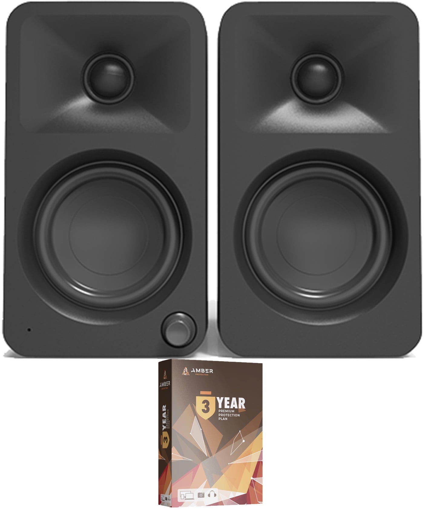 Kanto - ORAMB Powered Reference Bluetooth Desktop Speakers - Serious Techies