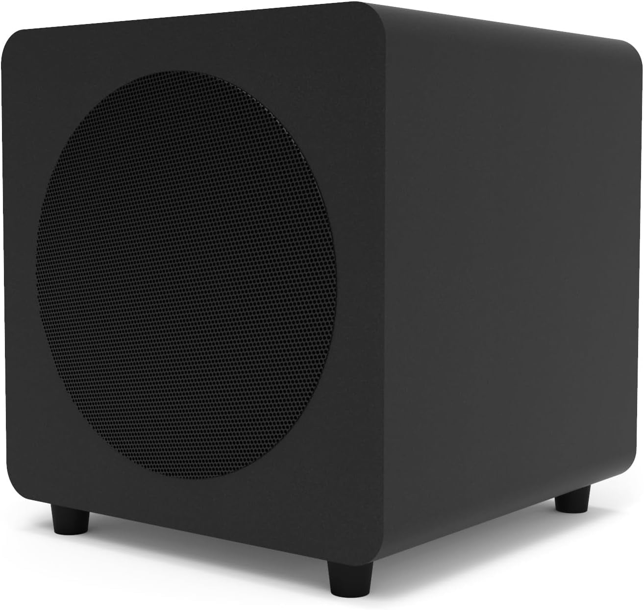 Kanto - REN GREY Bluetooth Powered Bookshelf Speakers - Matte Grey Pair with a  SUB8VMB Sealed Powered 8" Subwoofer - Vinyl Black (2024) - Serious Techies