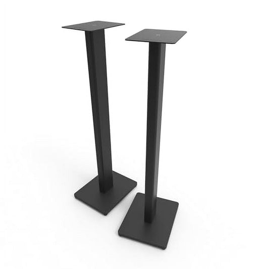 Kanto - ST34 34 Inch Universal Bookshelf Speaker Floor Stand (Pair) - Black - Serious Techies
